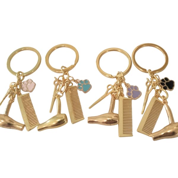 Dog Groomer Keychain