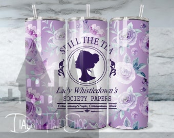 Spill the tea tumbler