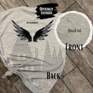 End of - The Ravenhood® Series Officially Licensed Bookish Graphic Tees and merch