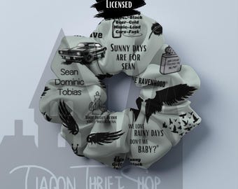 Officially Licensed The Ravenhood® Scrunchie, Book series merch