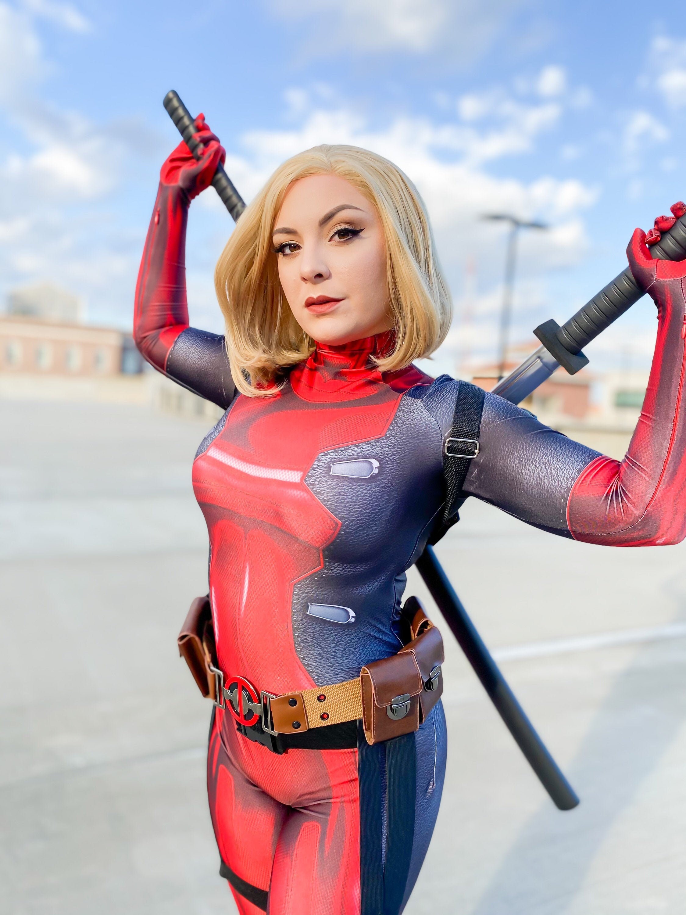Lady Deadpool Print 1 Etsy