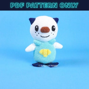 Sea Otter Crochet Pattern PDF