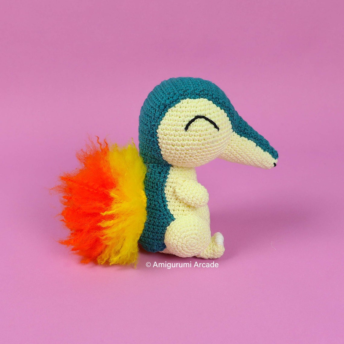 Cyndaquil Pokemon Crochet Pattern PDF Etsy