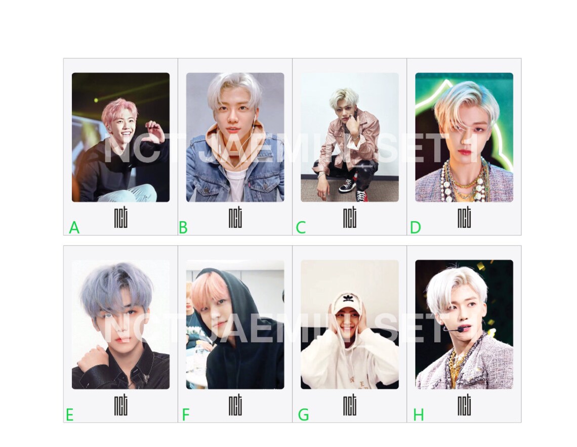 NCT Jaemin premium photocards NCT Dream NCT U kpop Jaemin Etsy
