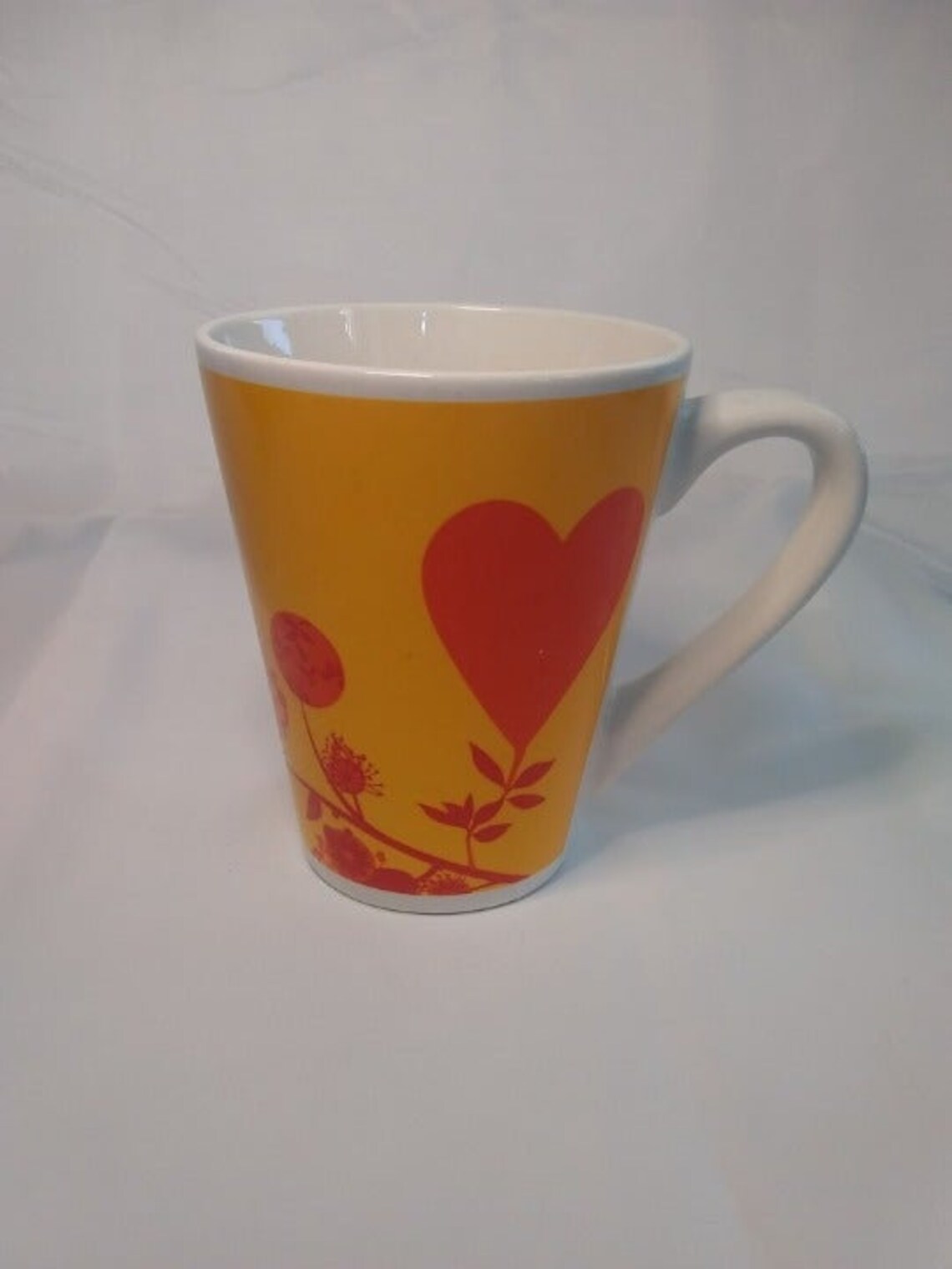 Heart coffee cups Etsy