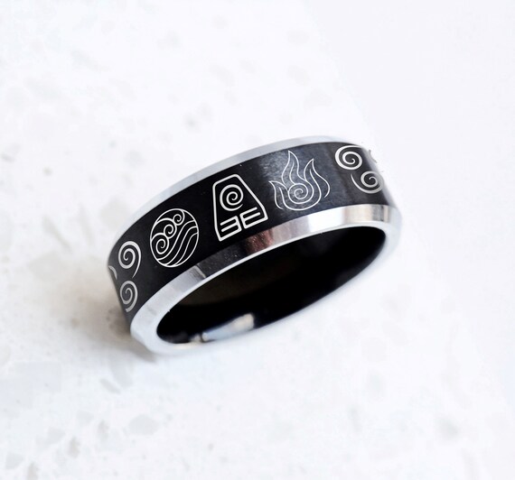 Anime 4 elementos anillo Fuego Agua Tierra Aire Símbolos - Etsy España Anime 4 elementos anillo Fuego Agua Tierra Aire Símbolos - Etsy España