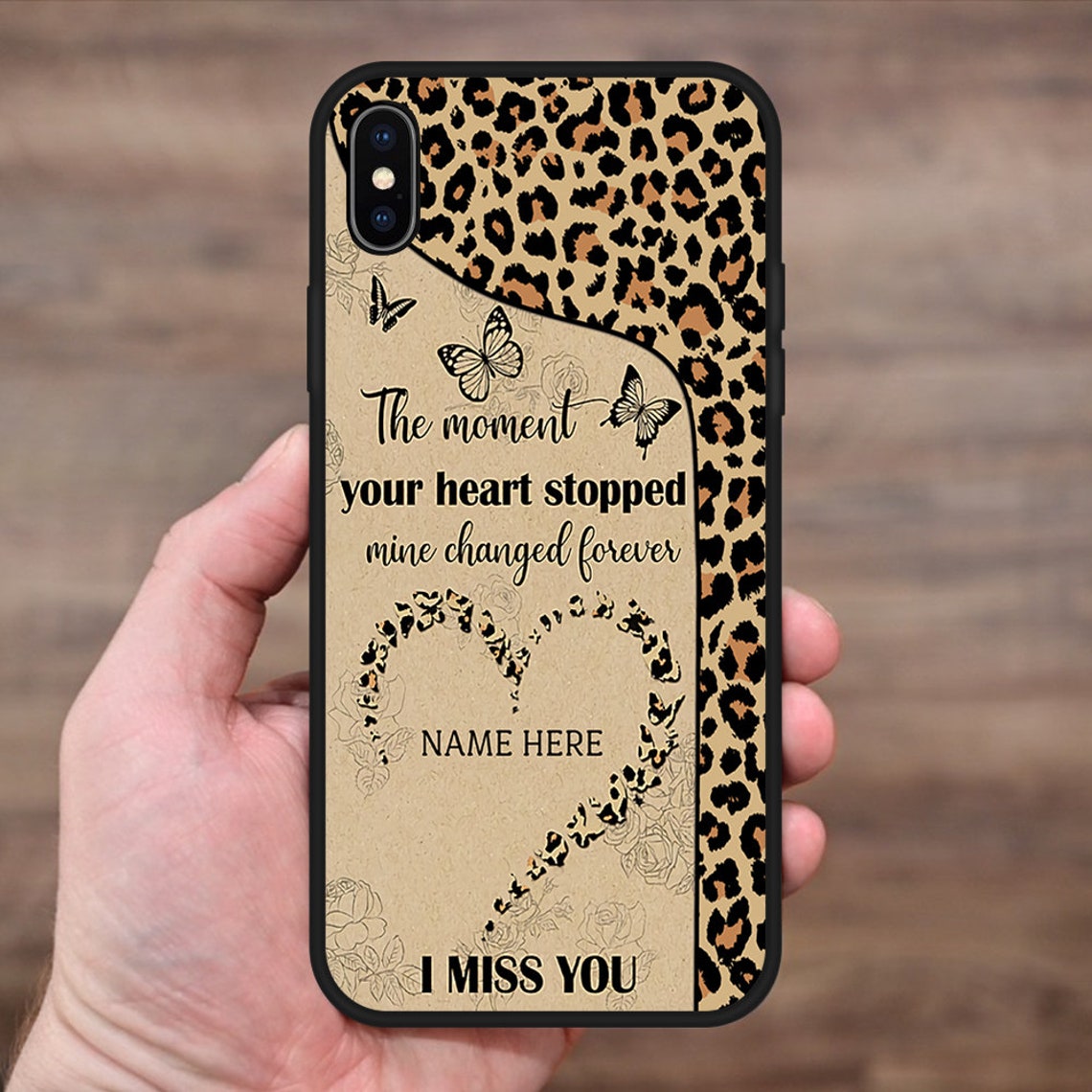 BUY 1 GET 1 Memorial Phone Case The Moment Your Heart Etsy
