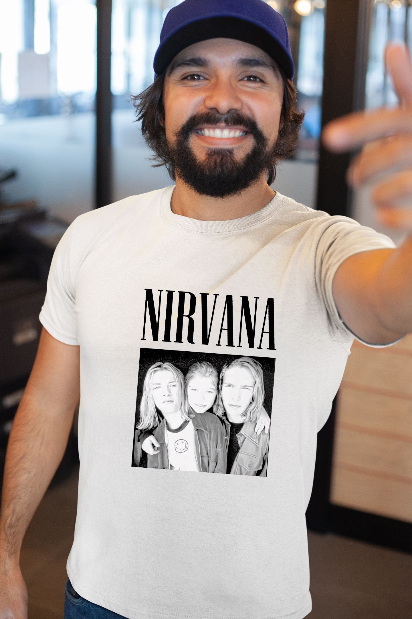 Discover Hanson Lustiges Pop Rock Musik Nirvana T-Shirt