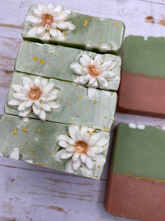 Floral Soap Gift Set, Luxury Bar Soap