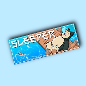 Sleeper Car Anime Sticker
