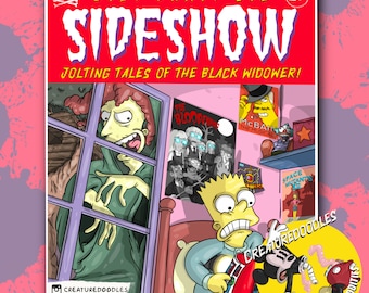 Creepshow Simpson’s Horror Mashup Poster