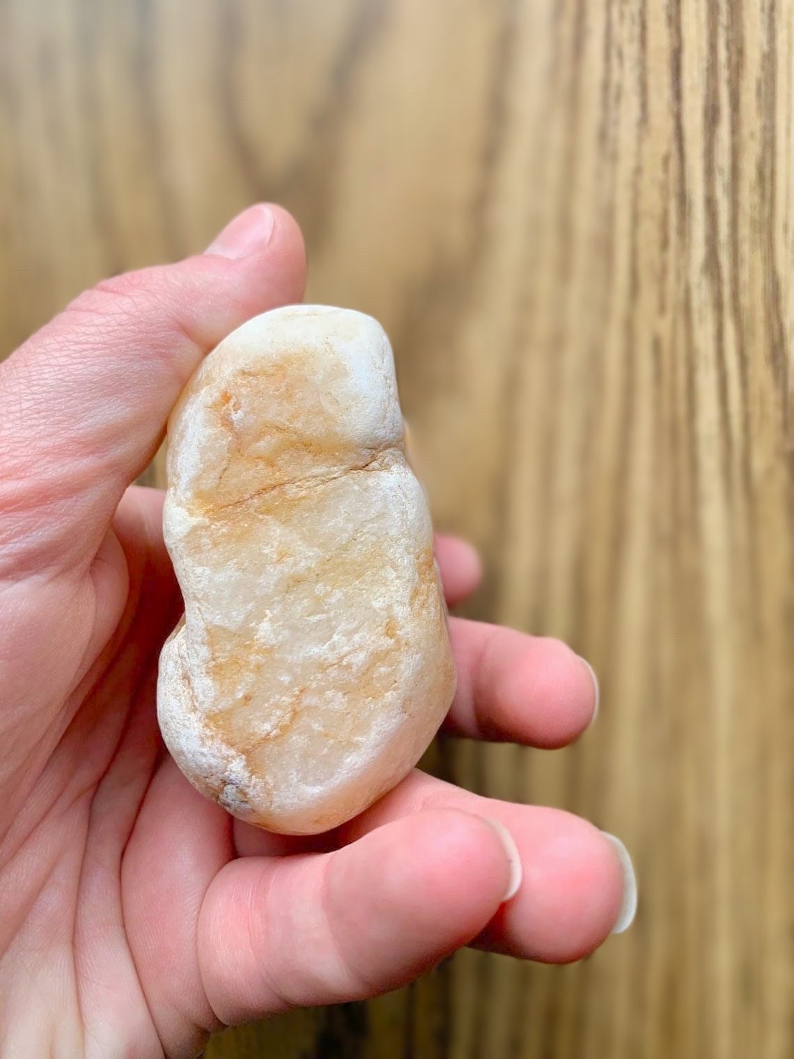 White milky quartz with calcite crystal Natural Etsy