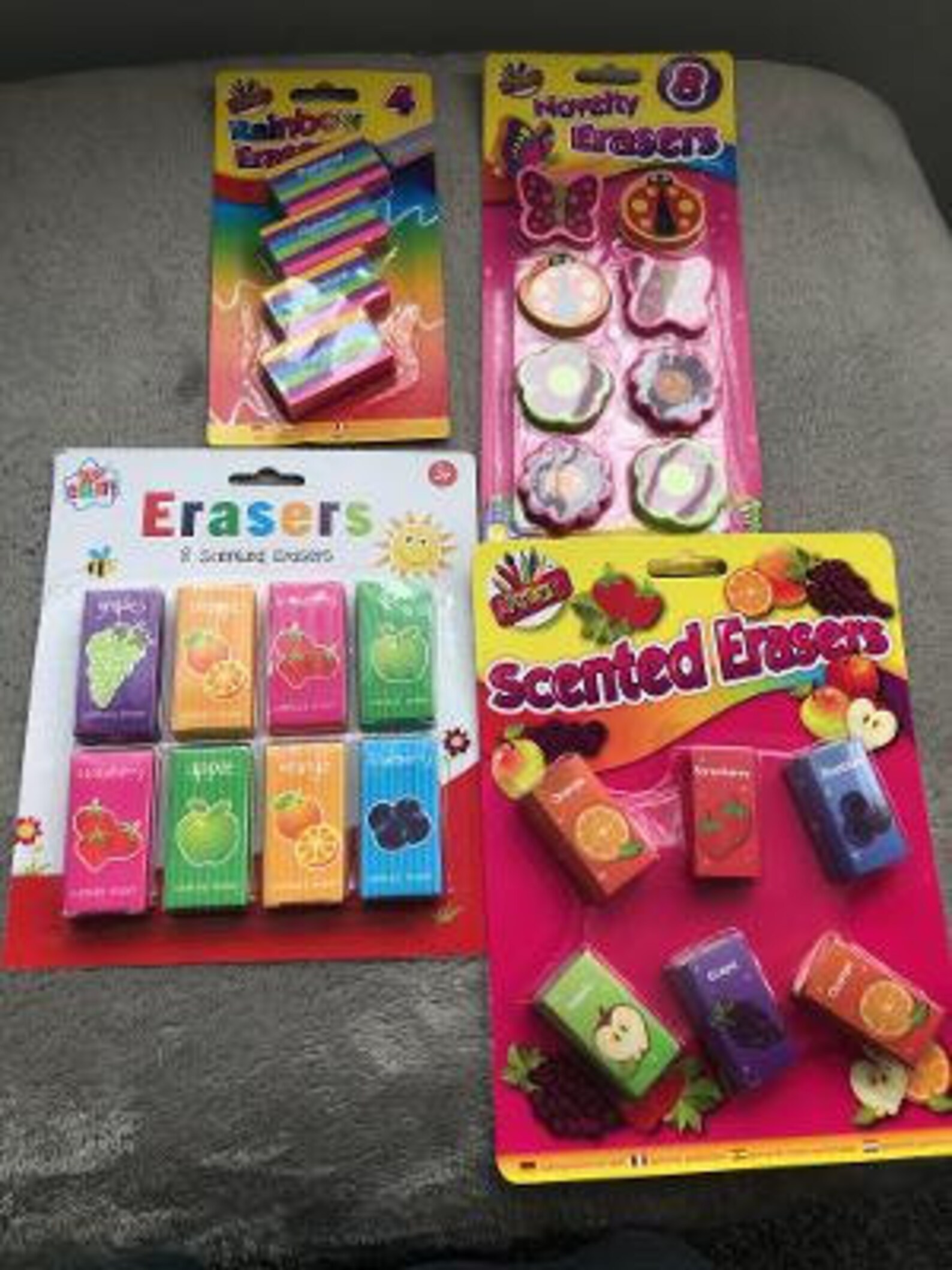 Fun packs of erasers plus FREE GIFT with every order Etsy