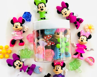 Minnie Mouse Sensory Dough Jar | Homemade Play Dough | Class Favors | Sensory | Imagination at Play |  Party Favors | Disney | Create
