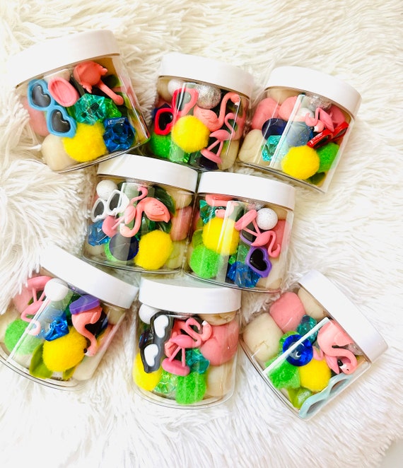 Flamingo Sunset Summer Play Dough-To-Go Kit