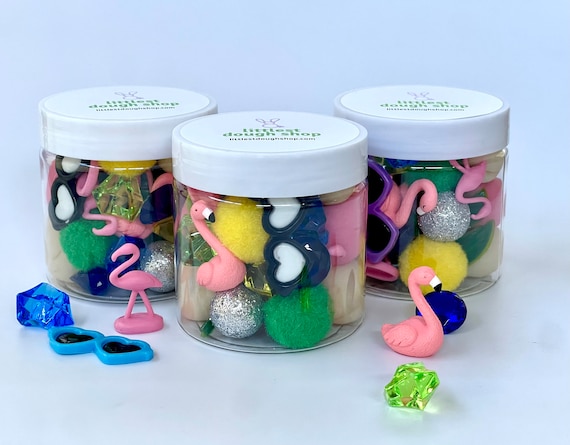 Flamingo Sunset Summer Play Dough-To-Go Kit