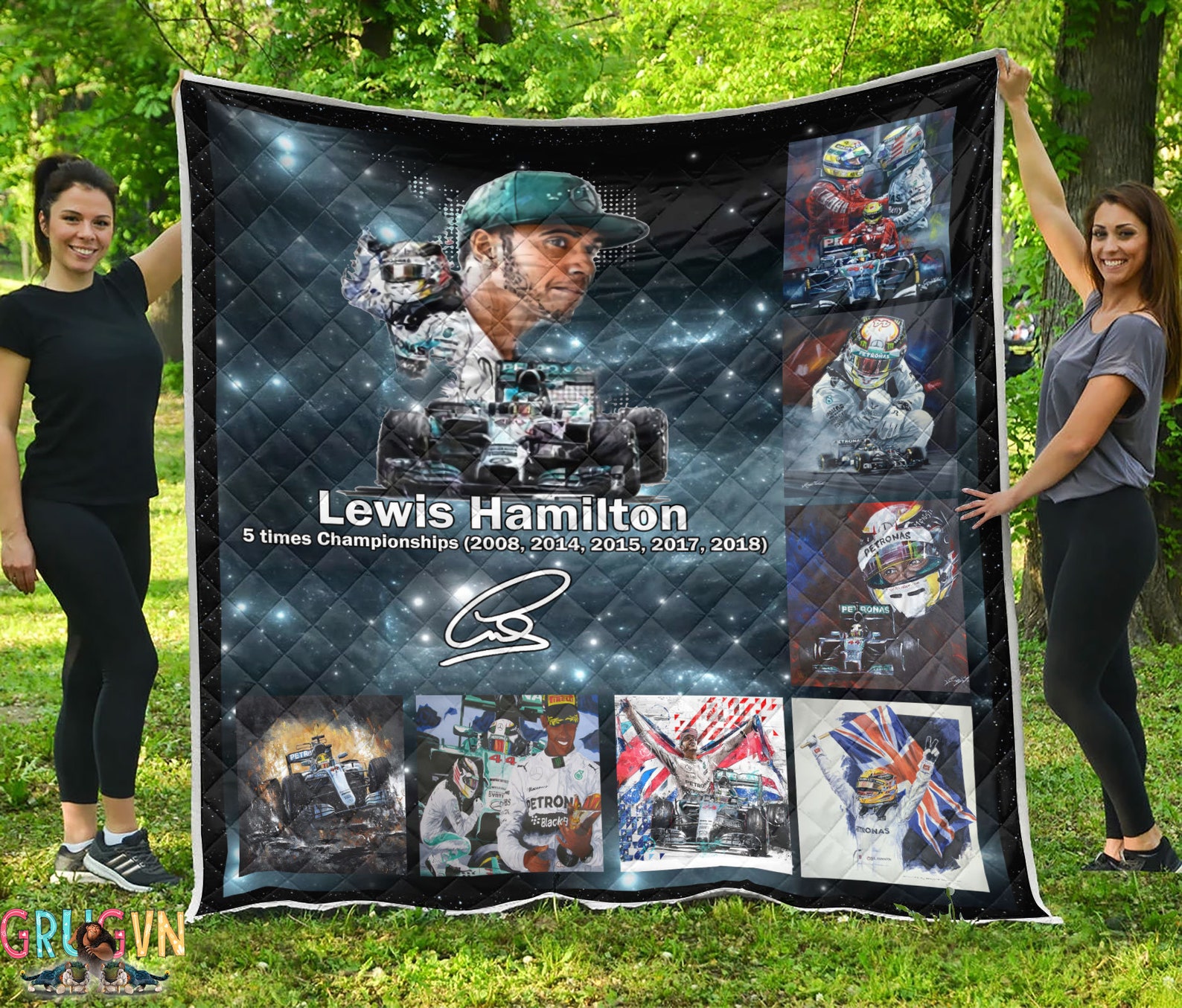 Lewis Hamilton Quilt Valtteri Bottas Formula 1 Car F1 Quilt Etsy