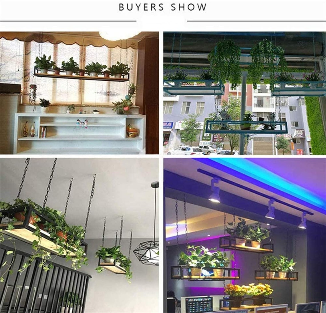 Hanging Shelves From Ceiling Modern Retro Ceiling Hanging Etsy