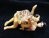 Japanese Netsuke Couple ( 7)