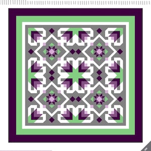 Lavender Love Quilt Pattern-Digital Download