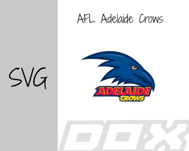 AFL Adelaide Crows Logo Svg for Cricut | Etsy Ireland