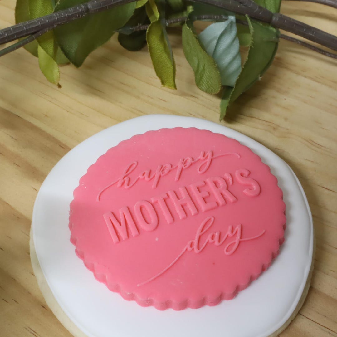 Oreo Embossment Embossing Acrylic Stamp Mothers Day /cupcake/oreo/cake Pop Decoration ...