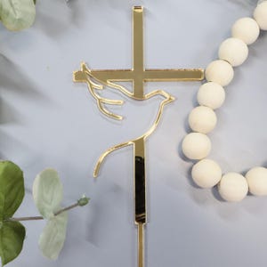 Cross with Dove