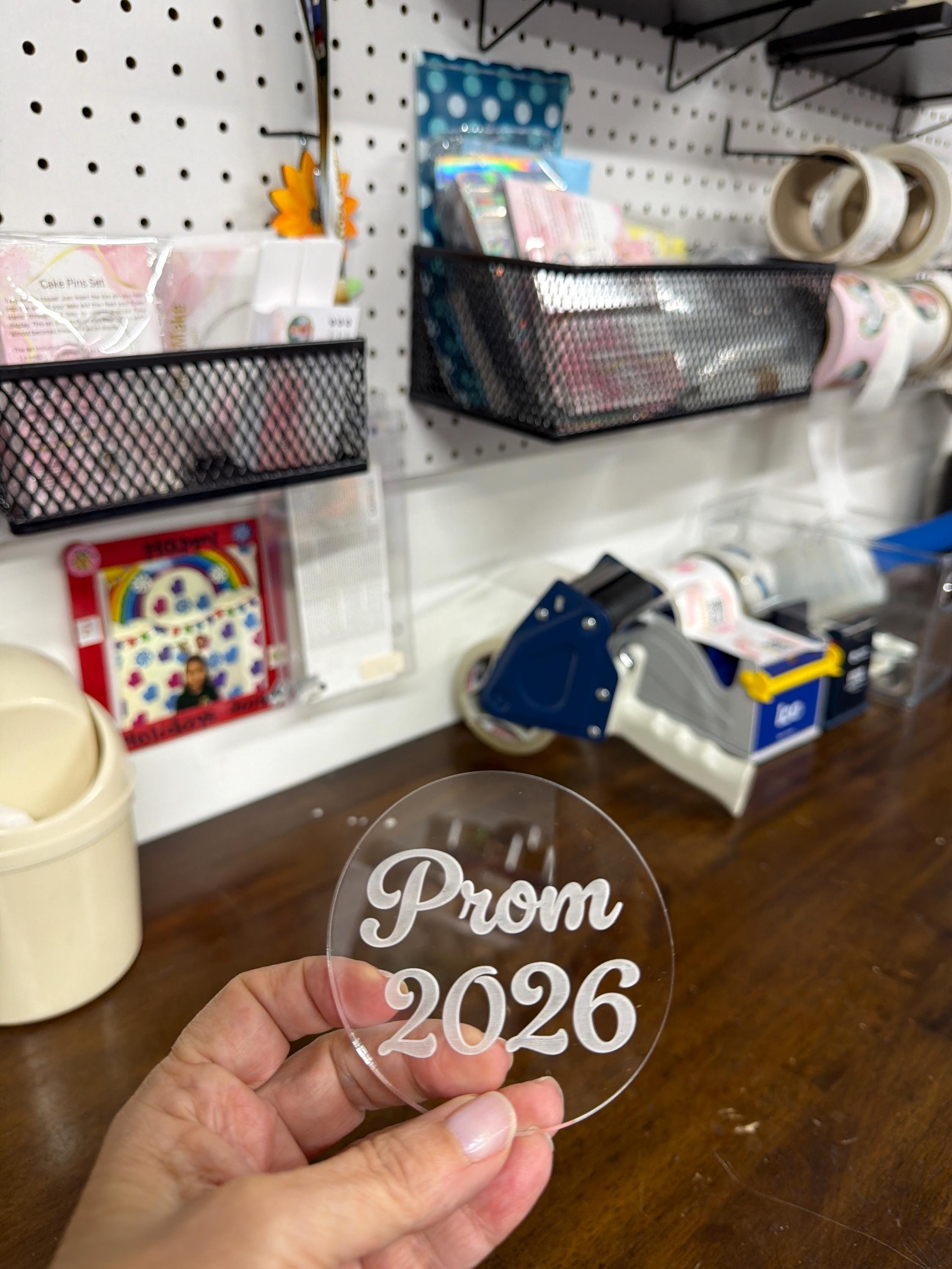 Oreo Embossment Embossing Acrylic Stamp Class /graduation/cupcake/oreo/cake Pop ...