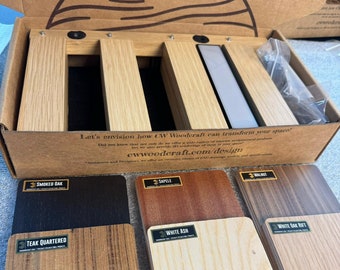 Sample Box | includes all standard wood species + optional mini panel