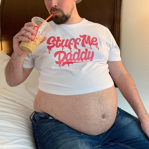 STUFF ME DADDY Crop Top