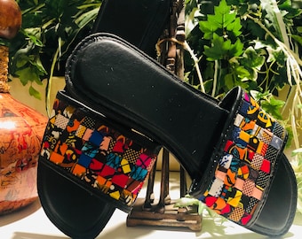 African print Ankara slippers/ Sandals