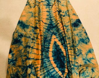 Spaghetti Strap Adire Dress