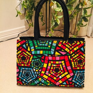 African Print Ankara Handbag/ Tote