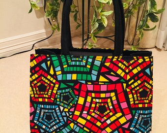 African Print Ankara Handbag/ Tote
