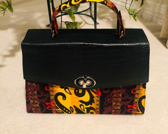 Ankara African Print Handbag/Purse