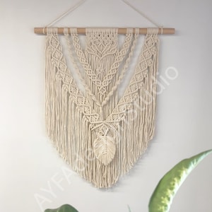 Macrame Boho Headboard, Wall Tapestry, Bohemian Wall Art, Woven Tapestry, Wall Hanging, Home Decor