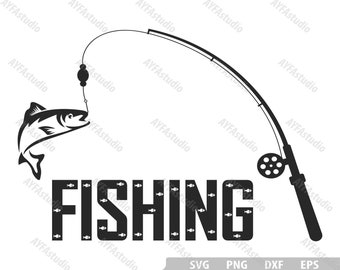 Free Free 298 Curved Fishing Rod Svg SVG PNG EPS DXF File