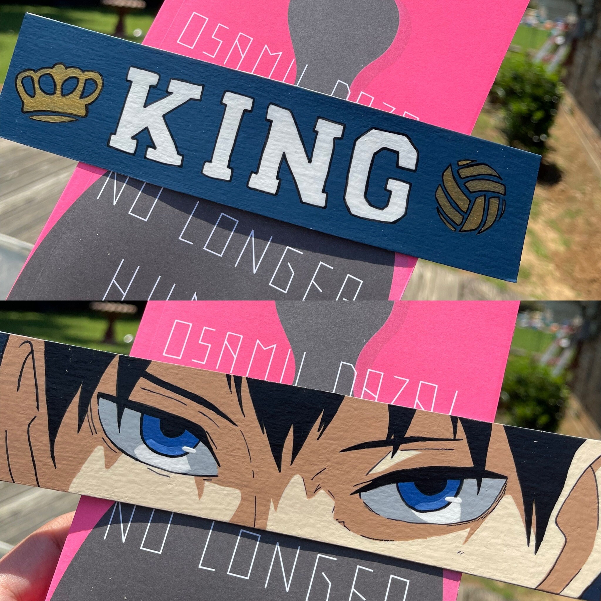 Two Customizable Anime Bookmarks Etsy