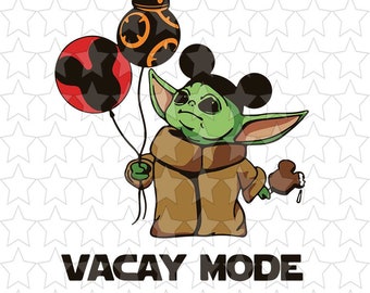 Free Free 281 Baby Yoda With Mickey Balloon Svg SVG PNG EPS DXF File