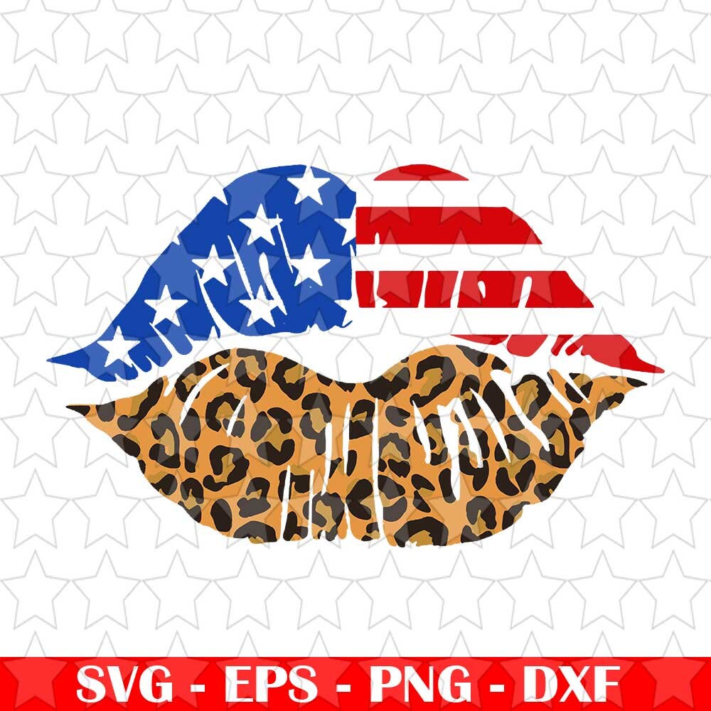 Free Free American Flag Lips Svg 810 SVG PNG EPS DXF File