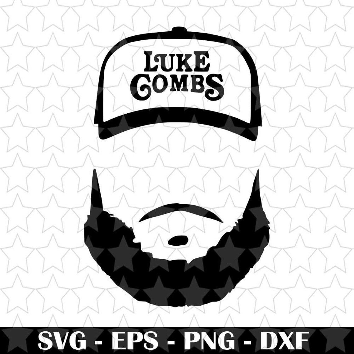 Luke Combs SVG Cut files luke combs Country Music Lover Luke Etsy