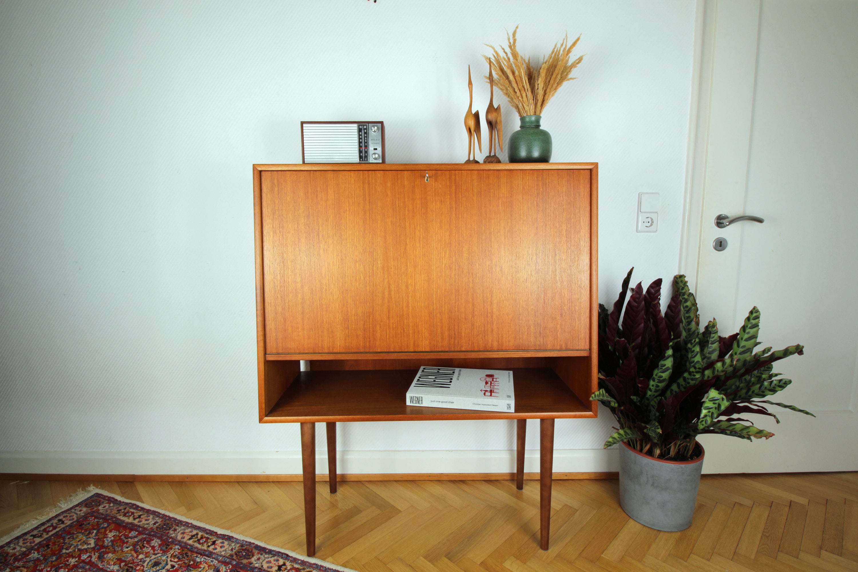 Mid-Century Sideboard Kommode Barschrank Sekretär Georg Satink WK Möbel ...