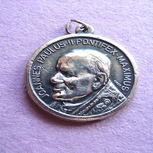 Pope John Paul II And Vatican Vintage Medal