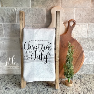 Just a Girl Who Loves Christmas in July SVG, PNG, and PDF - Christmas in July Cut File- Christmas in July Printable Gift Tag