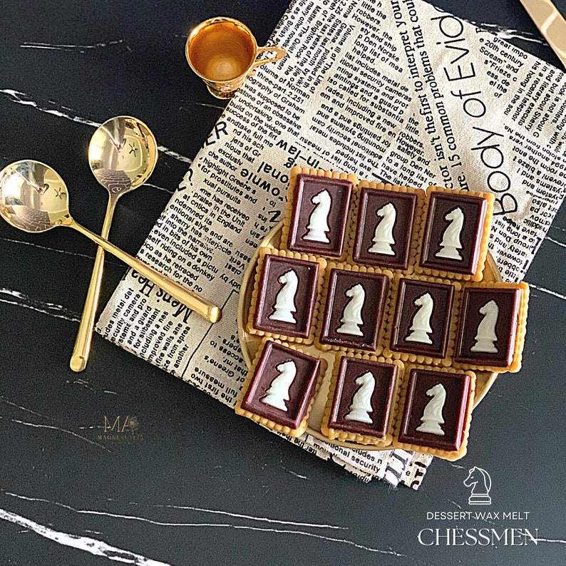 Chessmen Butter Cookies Knight Cookie Tart Shortbread Etsy