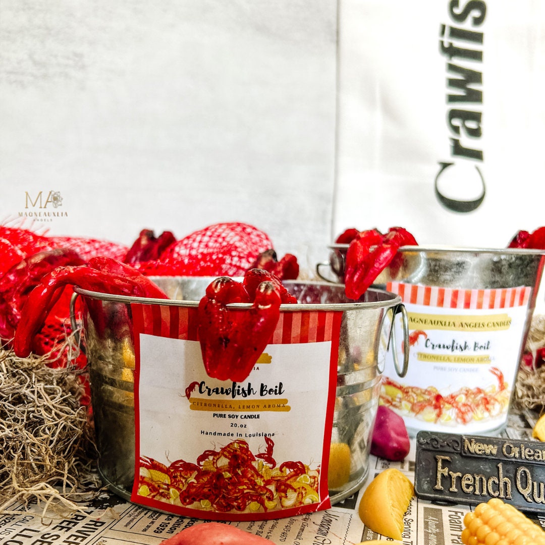 Louisiana Crawfish Boil Candleseafood Boilcitronellaoutdoorcrawfish