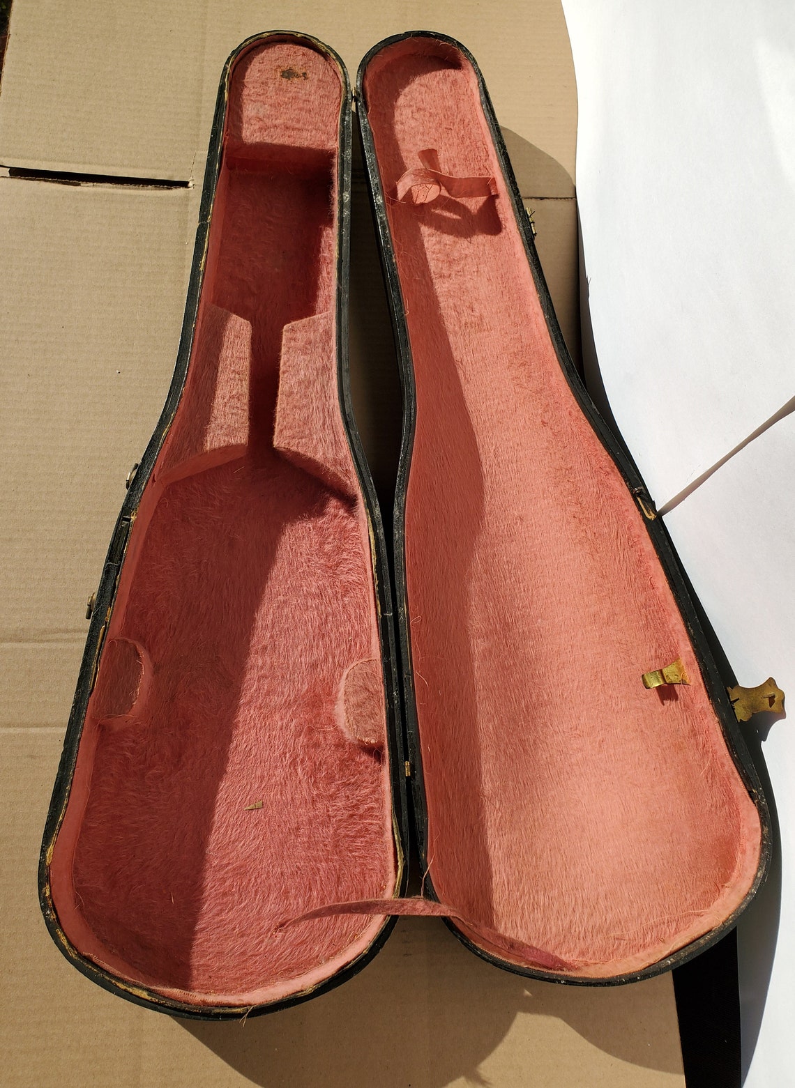 GSB Violin Case Vintage Coffin Case Very Good Condition Etsy