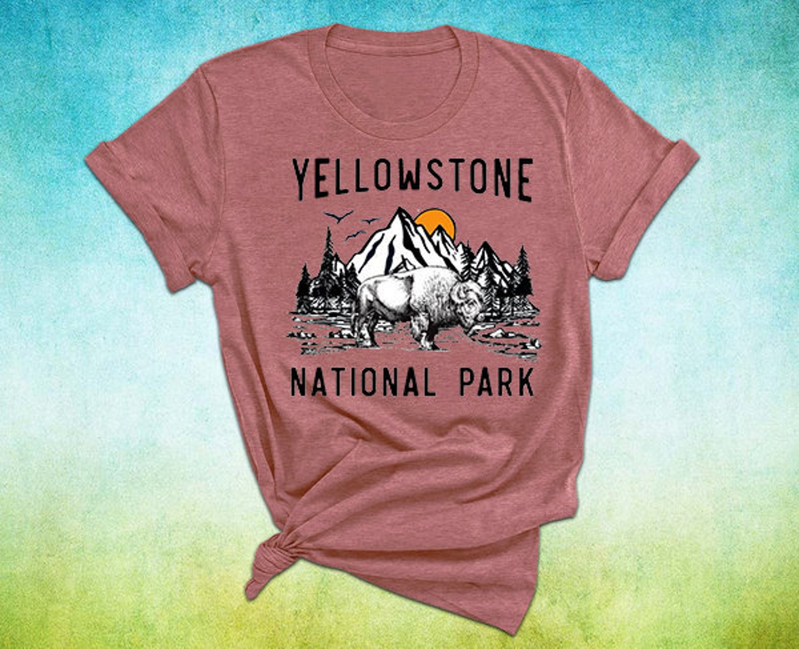 etsy yellowstone shirts
