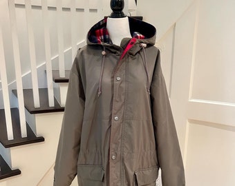 90&#39;s Northern Reflection Utility Jacket - Cottage Essentials Size Large; Chore Jacket, Barn Coat