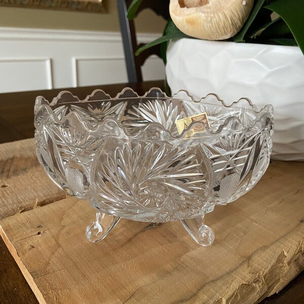 Crystal Candy Dish Etsy